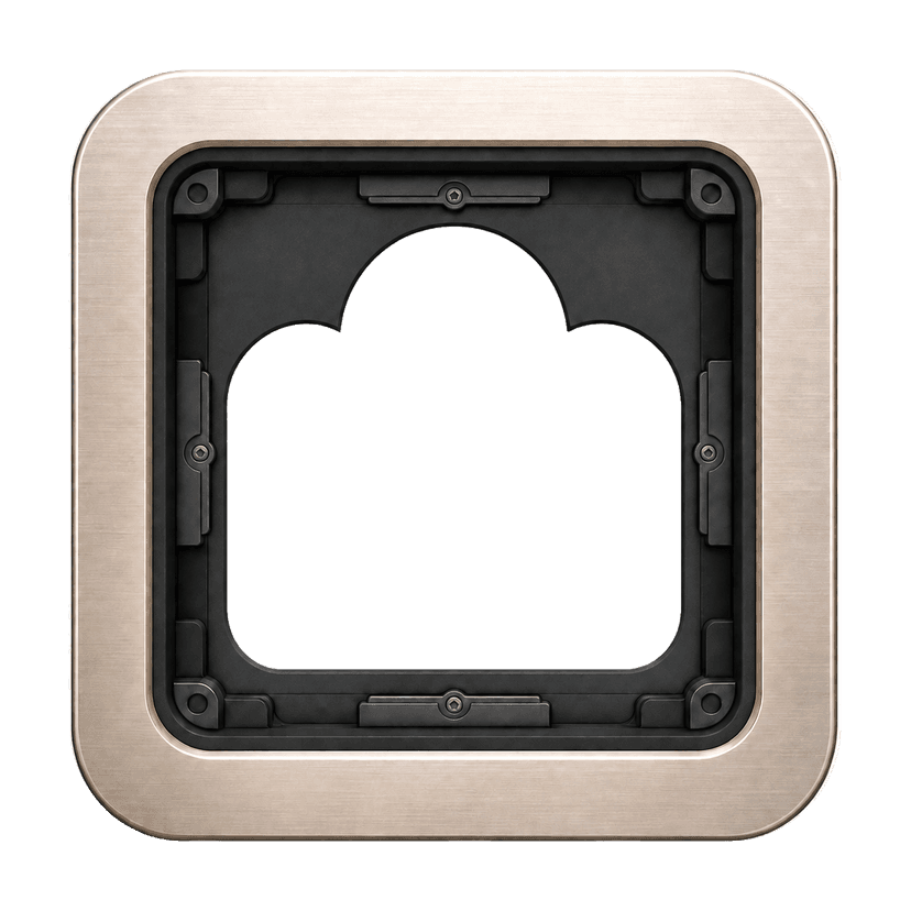 Playful cloud sticker frame